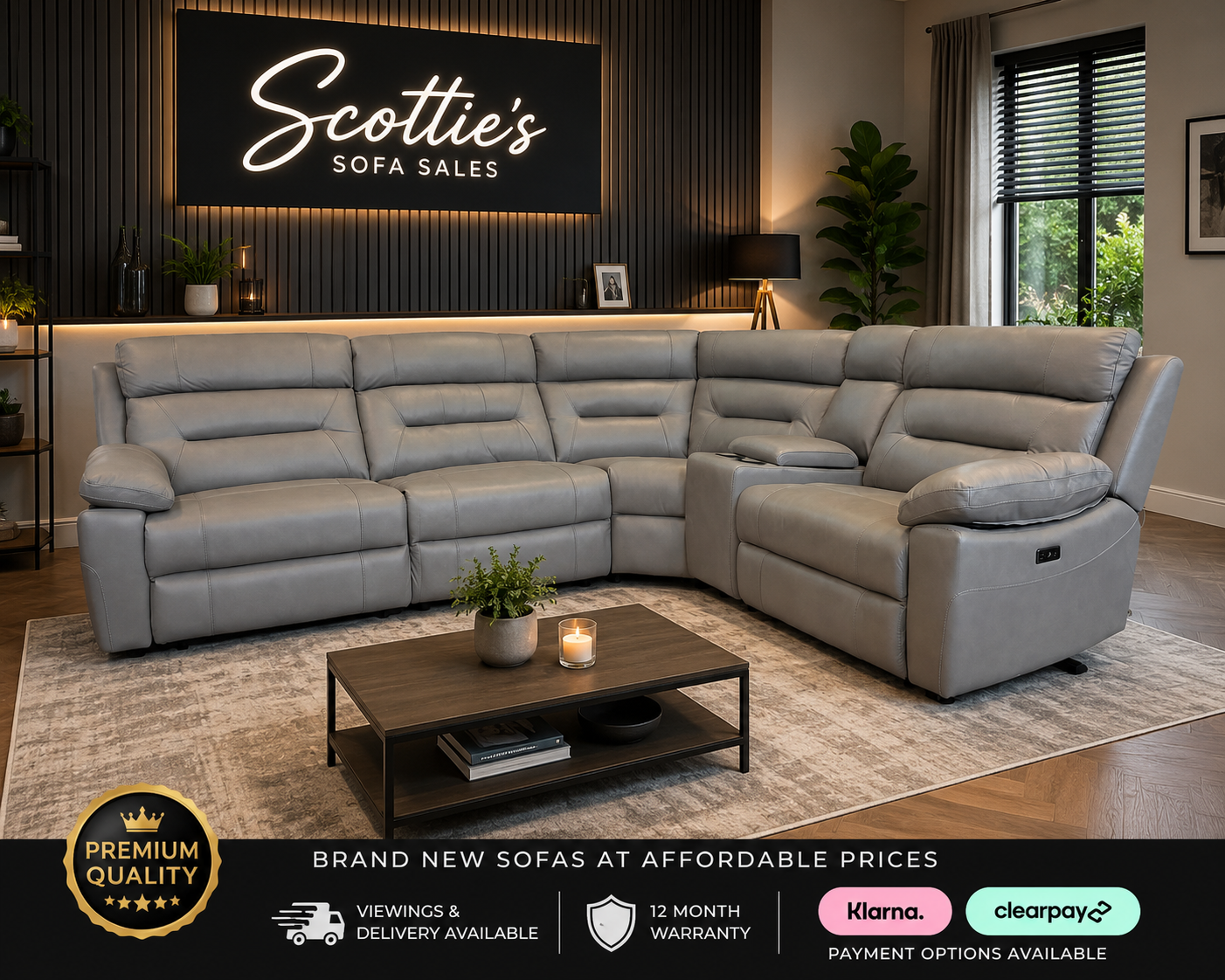 Madrid power recliner in get leather