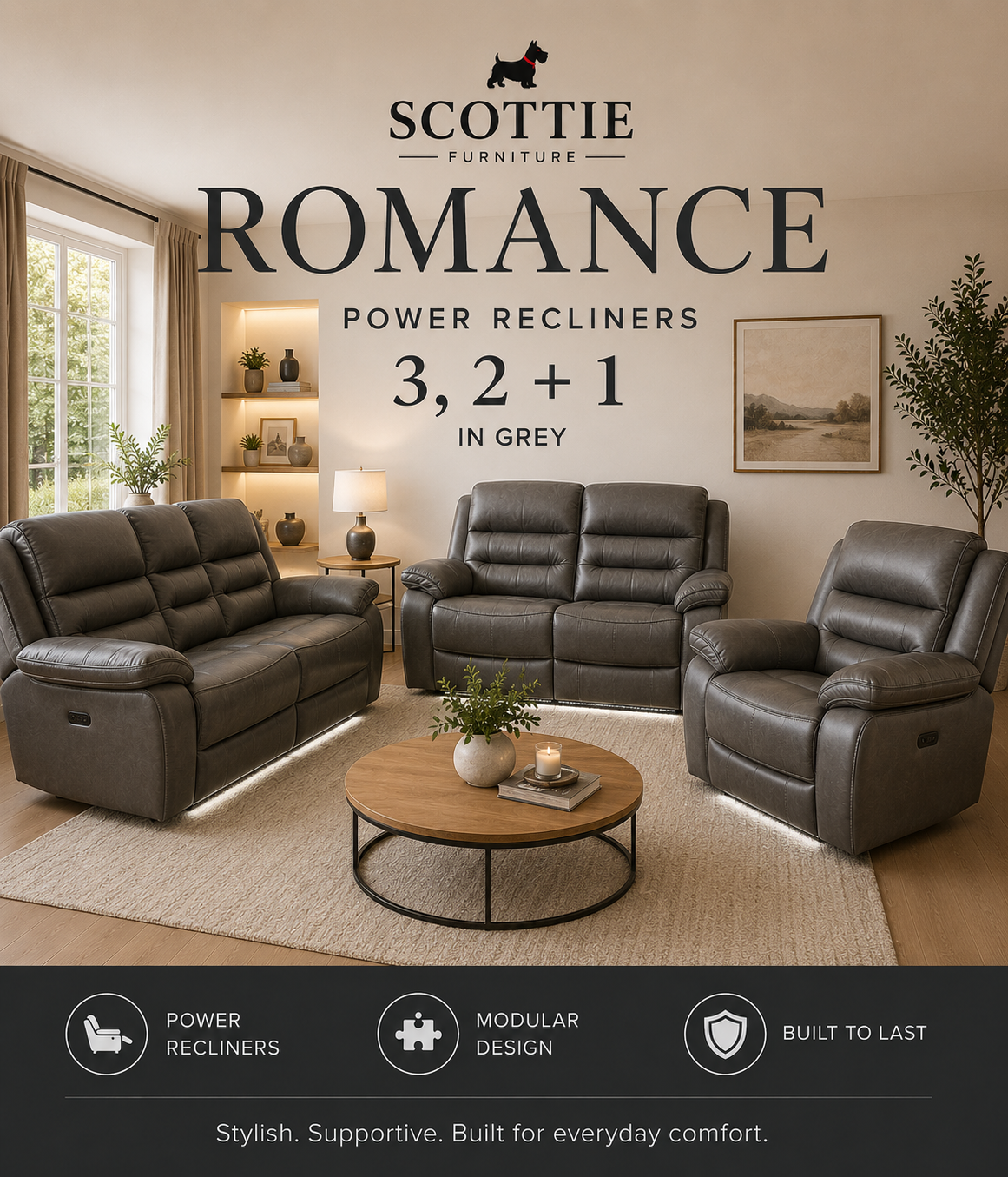 Romance power recliner range