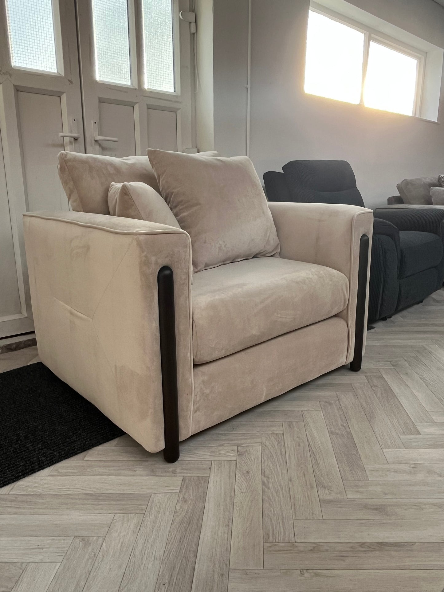 Oslo 2 corner 1 and love chair set