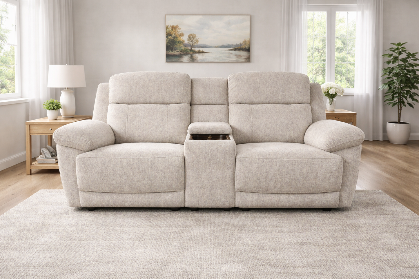 Owen 2 seater full power recliner