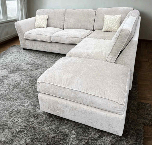 Winchester brand new  corner sofa and footstool