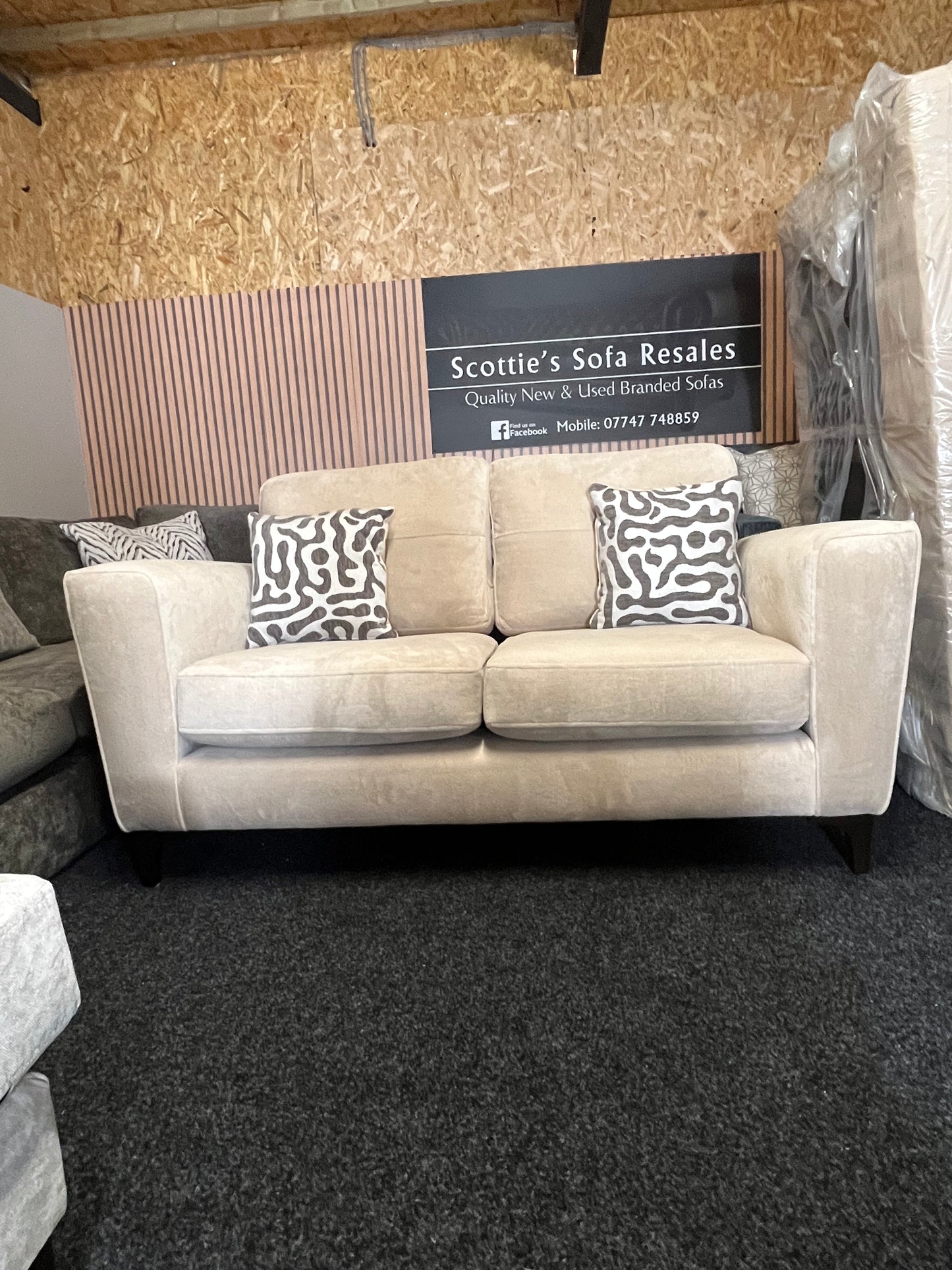 Arlo two seater sofas x2