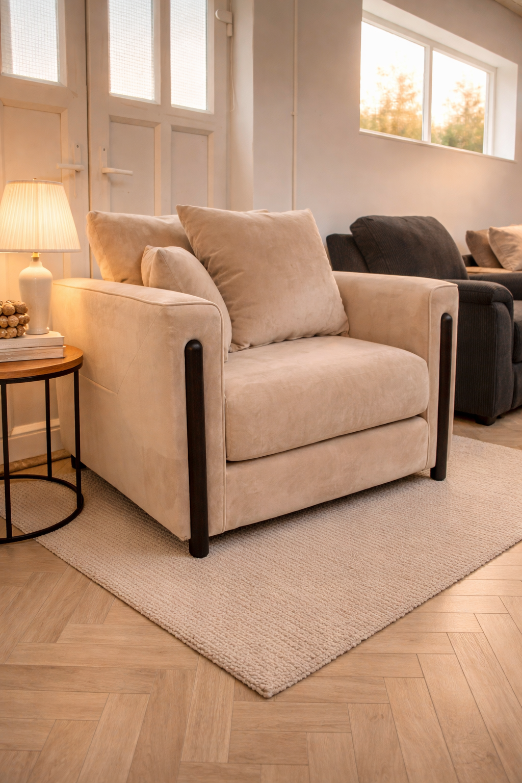 Oslo 2 corner 1 and love chair set