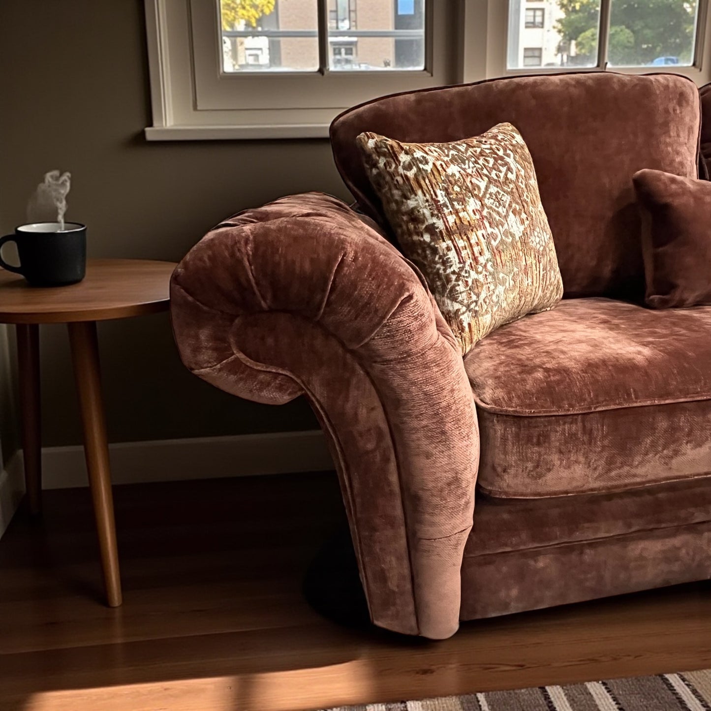 “Victoria three piece suite