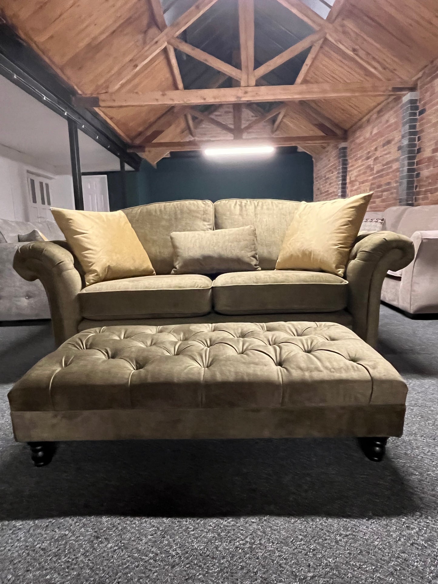 “Victoria three piece suite