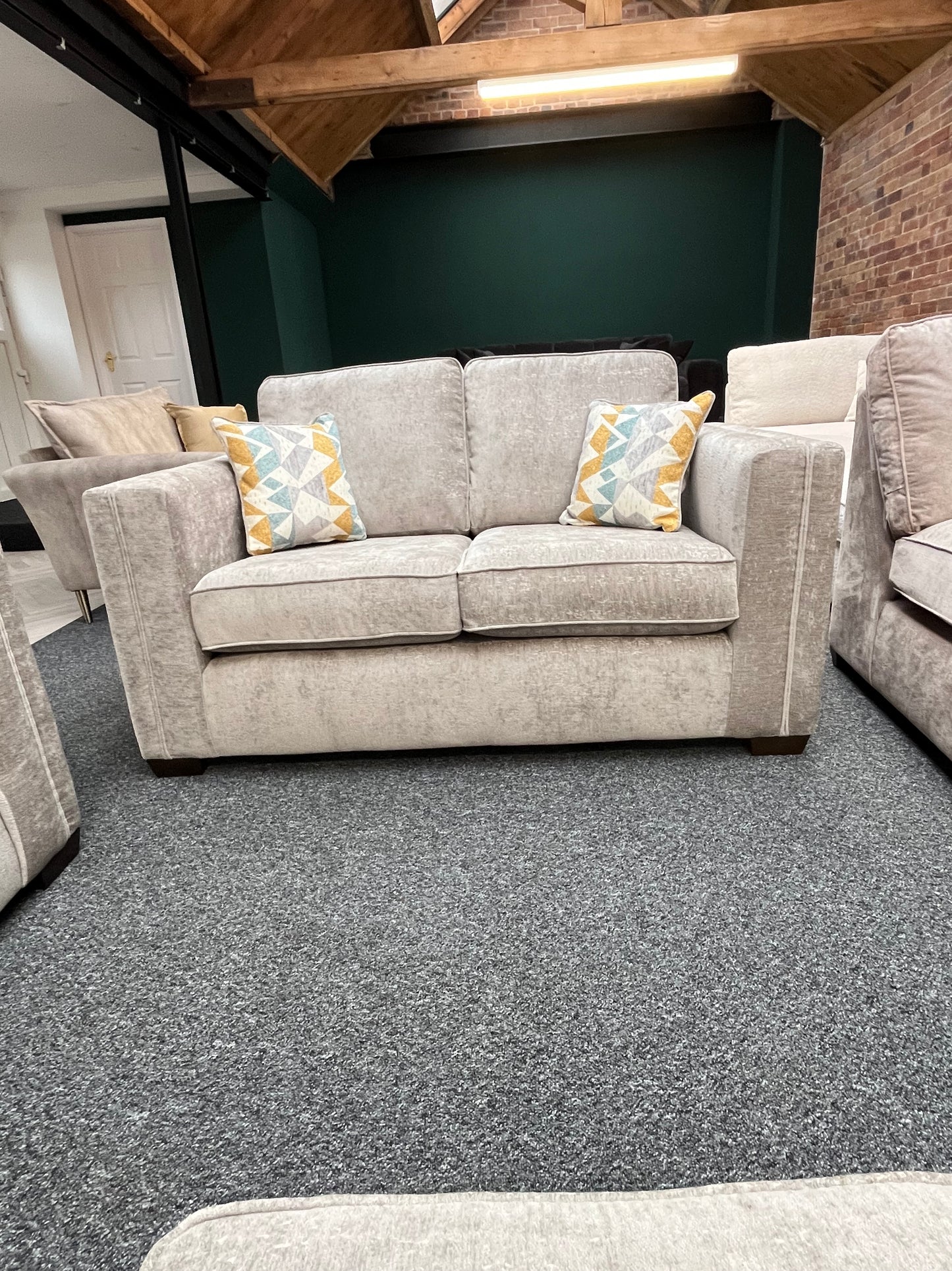 Willow 4+2 set with footstool