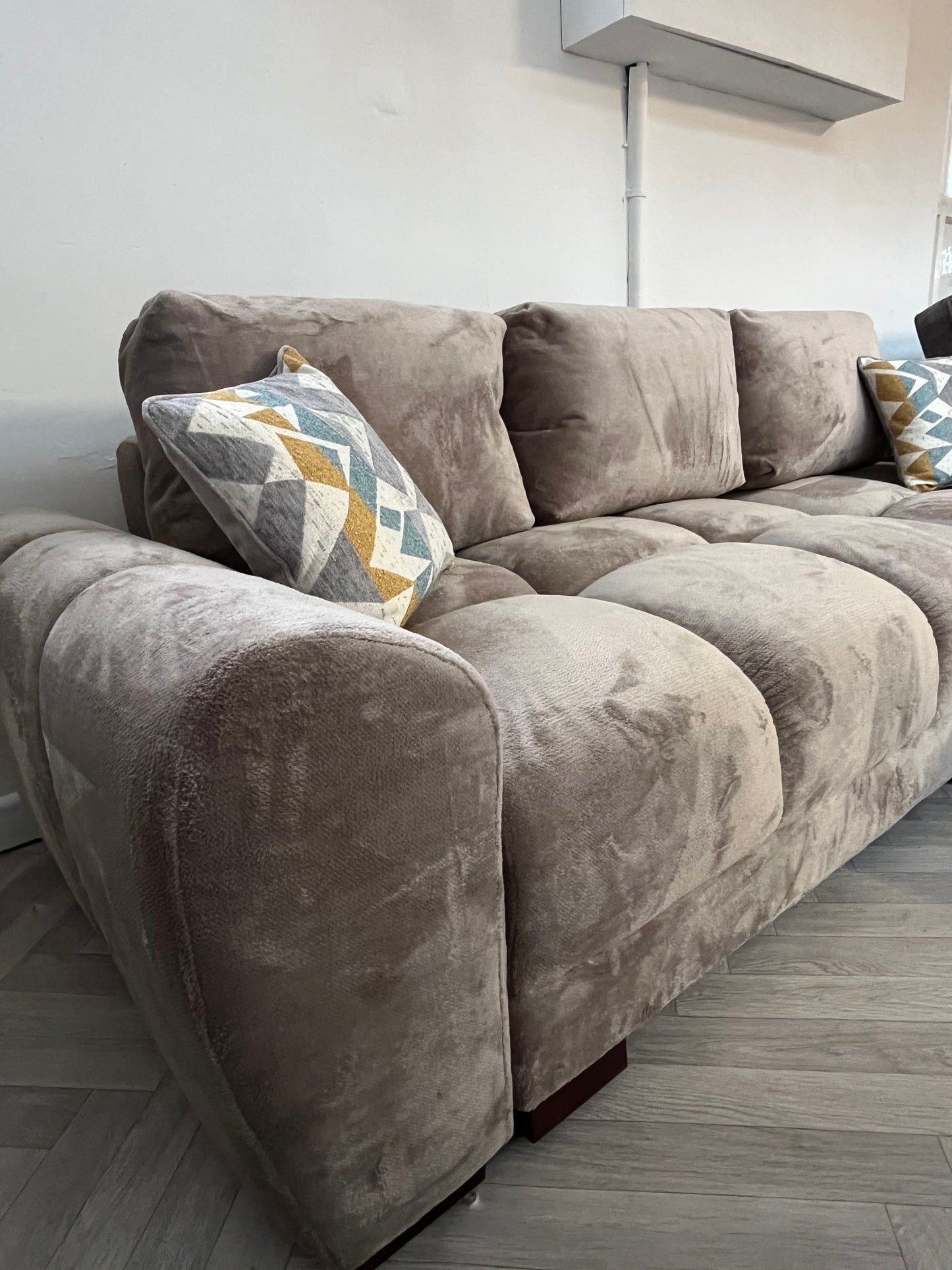 Oscar universal L shape sofa bed