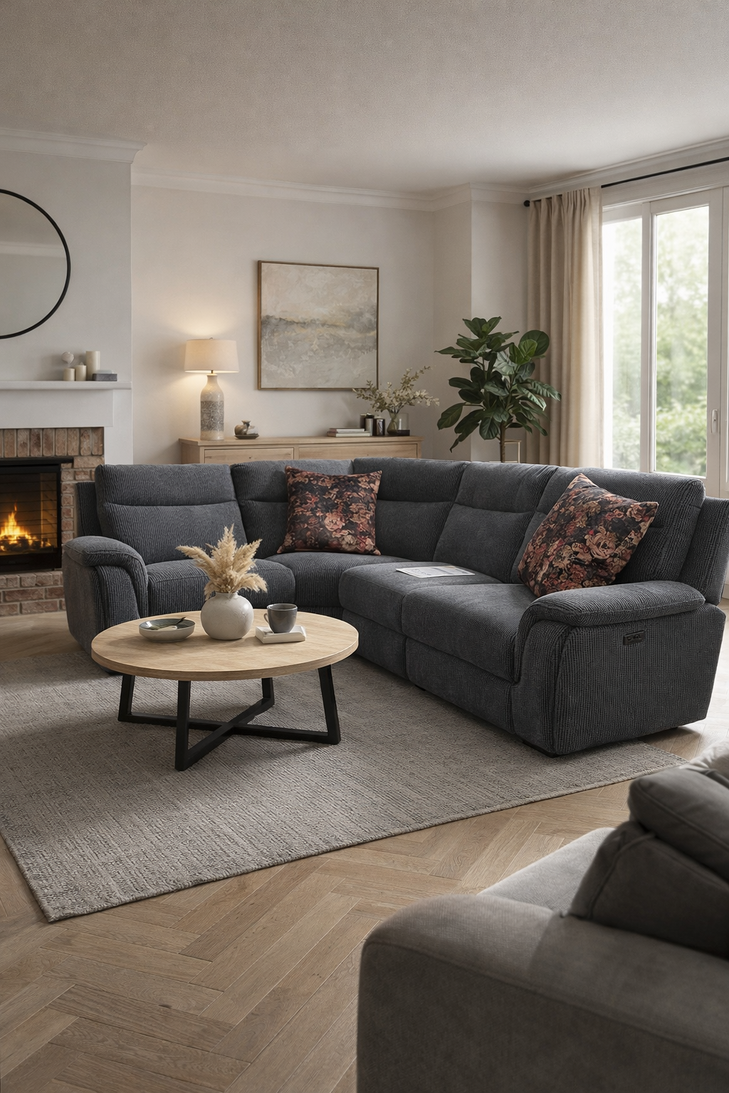 Finnley full power modular recliner
