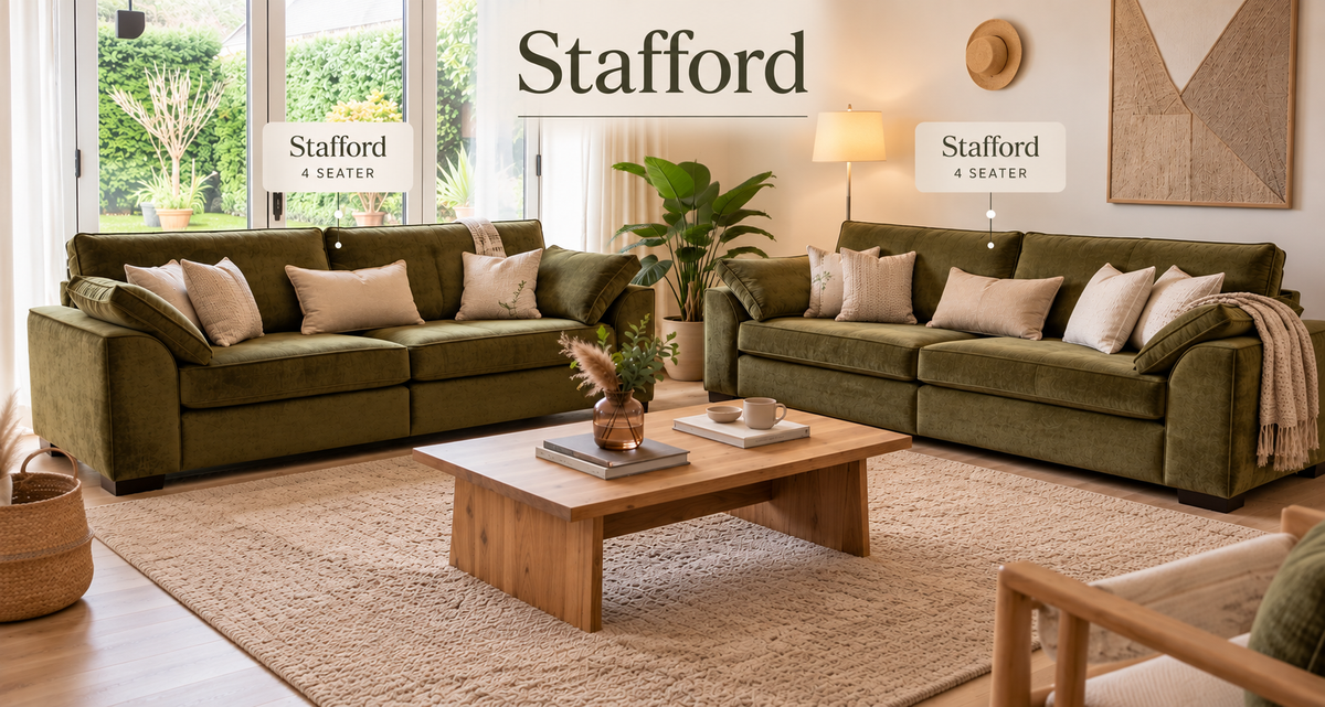 Stafford 4 seater in olive